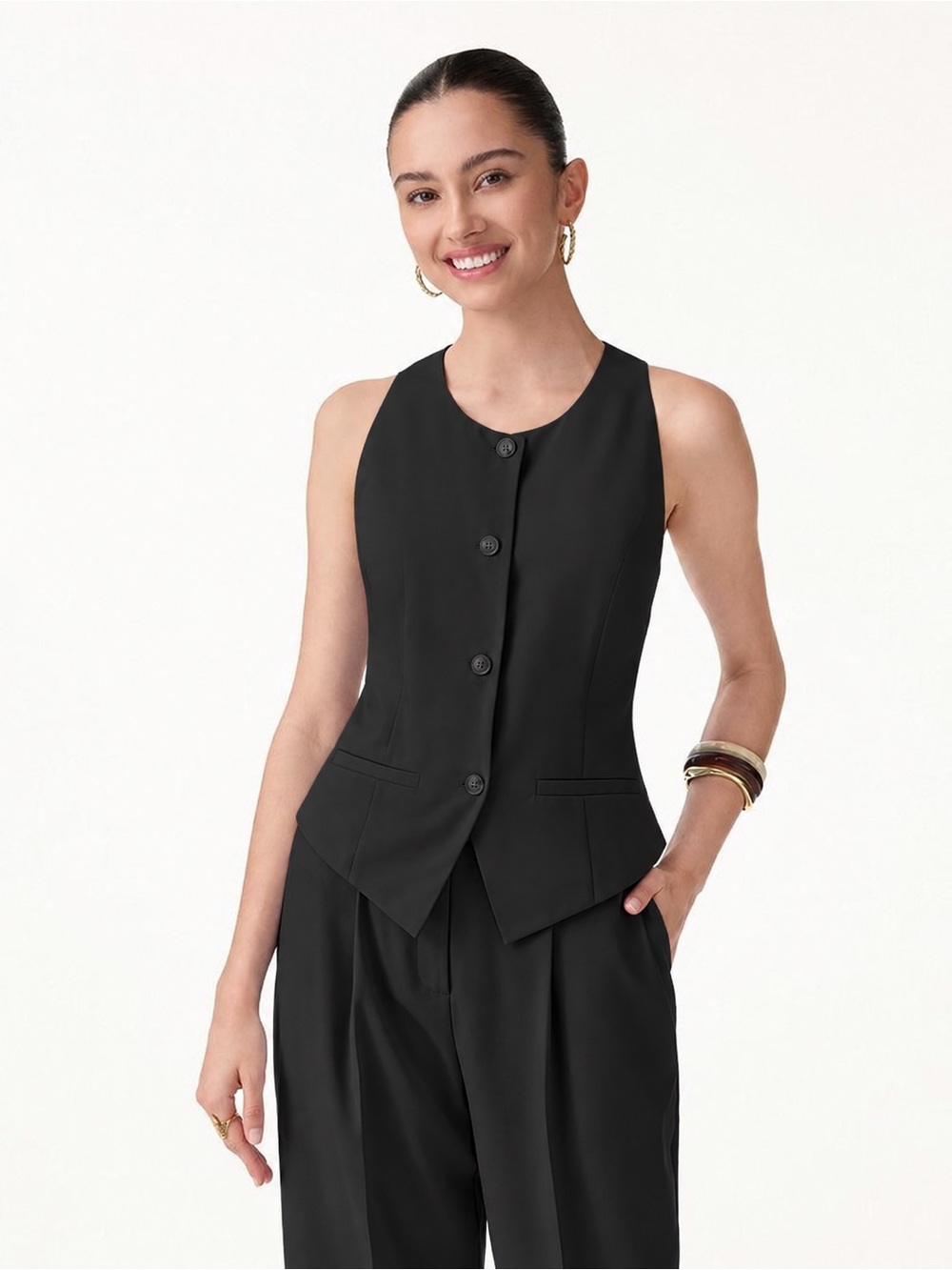 OGL Linen Summer Vest / Waistcoat NWT Med